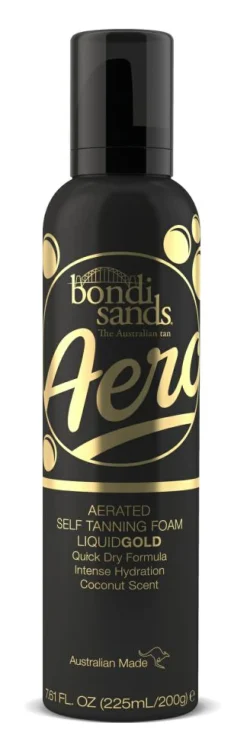 Aero Self Tan Foam Liquid Gold