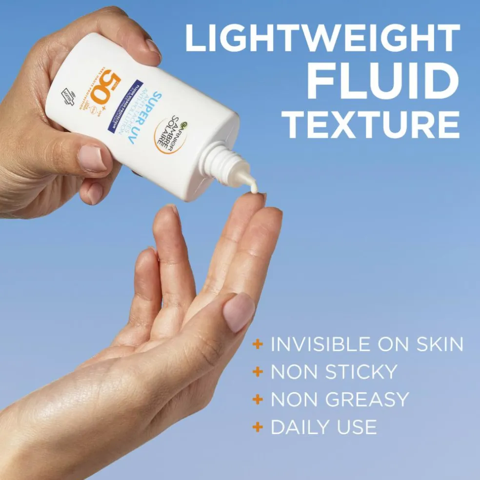 Ambre Solaire Super UV Hydrating Face Fluid SPF 50+