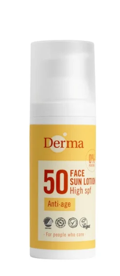 Ansigtssolcreme SPF50