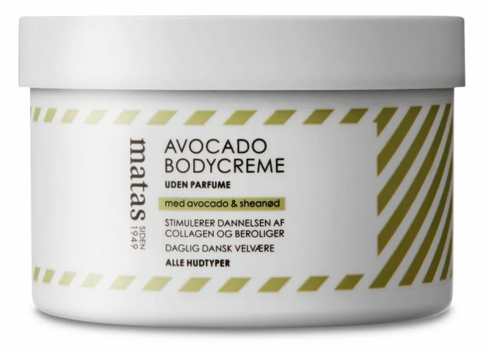 Avocado Bodycreme Uden Parfume