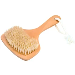 Badebørste M. Naturhår, Kort, Frk.