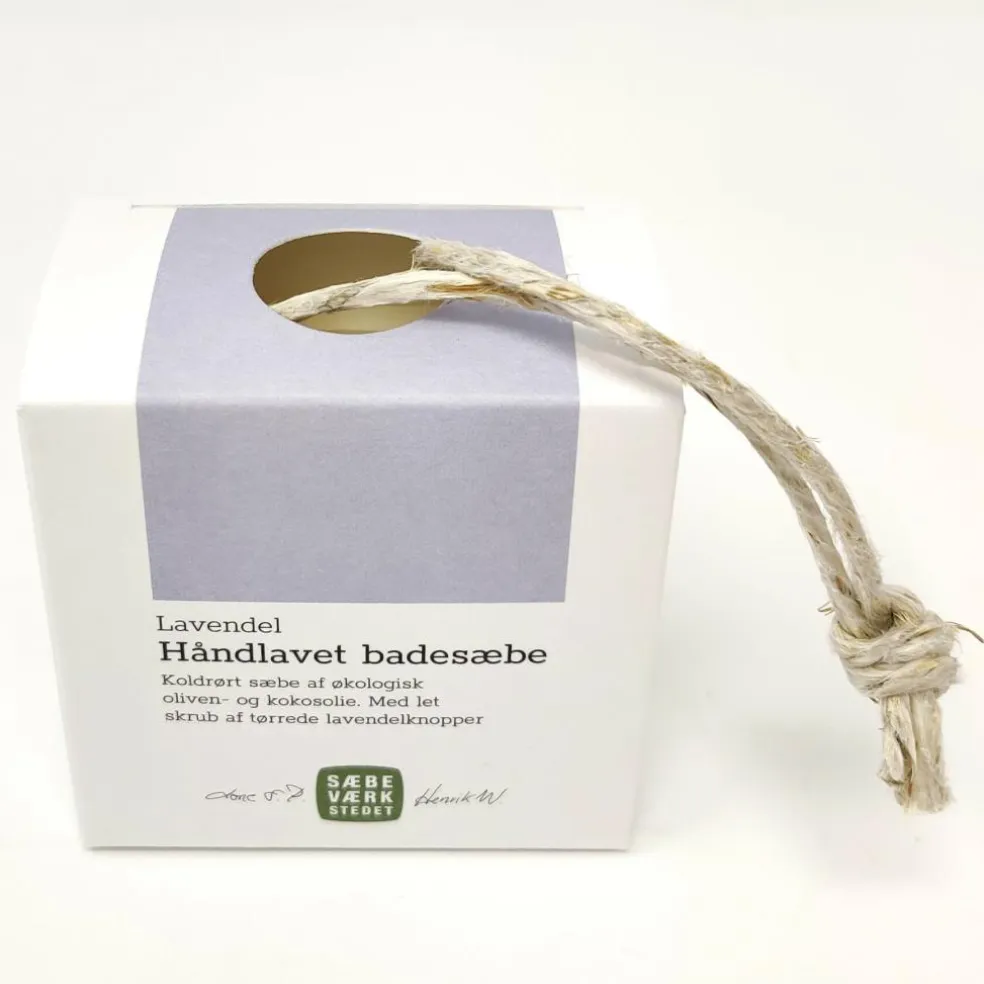 Badesæbe på snor, Lavendel