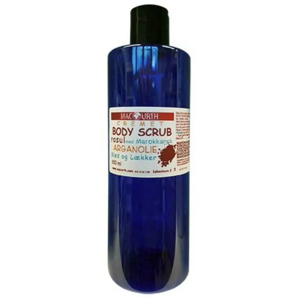 Body Scrub m. argan og appelsinolie