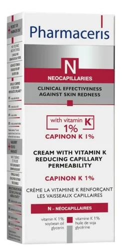 Capinon K 1% Reducing Capillary Permability Vitamin K Cream