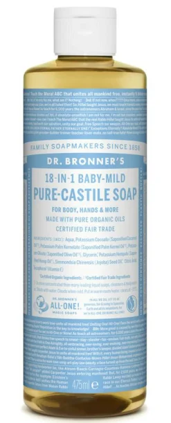 Castile Soap Baby-Mild Neutral