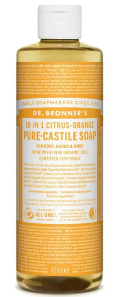 Castile Soap Citrus-Orange