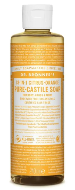 Castile Soap Citrus-Orange