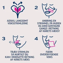 Cold Wax Strips Sensitive Face