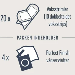 Cold Wax Strips Sensitive Face