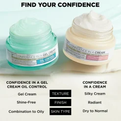 Confidence in a Gel Cream Oil Control Oil-Free Moisturizer