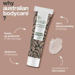 Eksfolierende lip scrub til tørre læber 15 ml