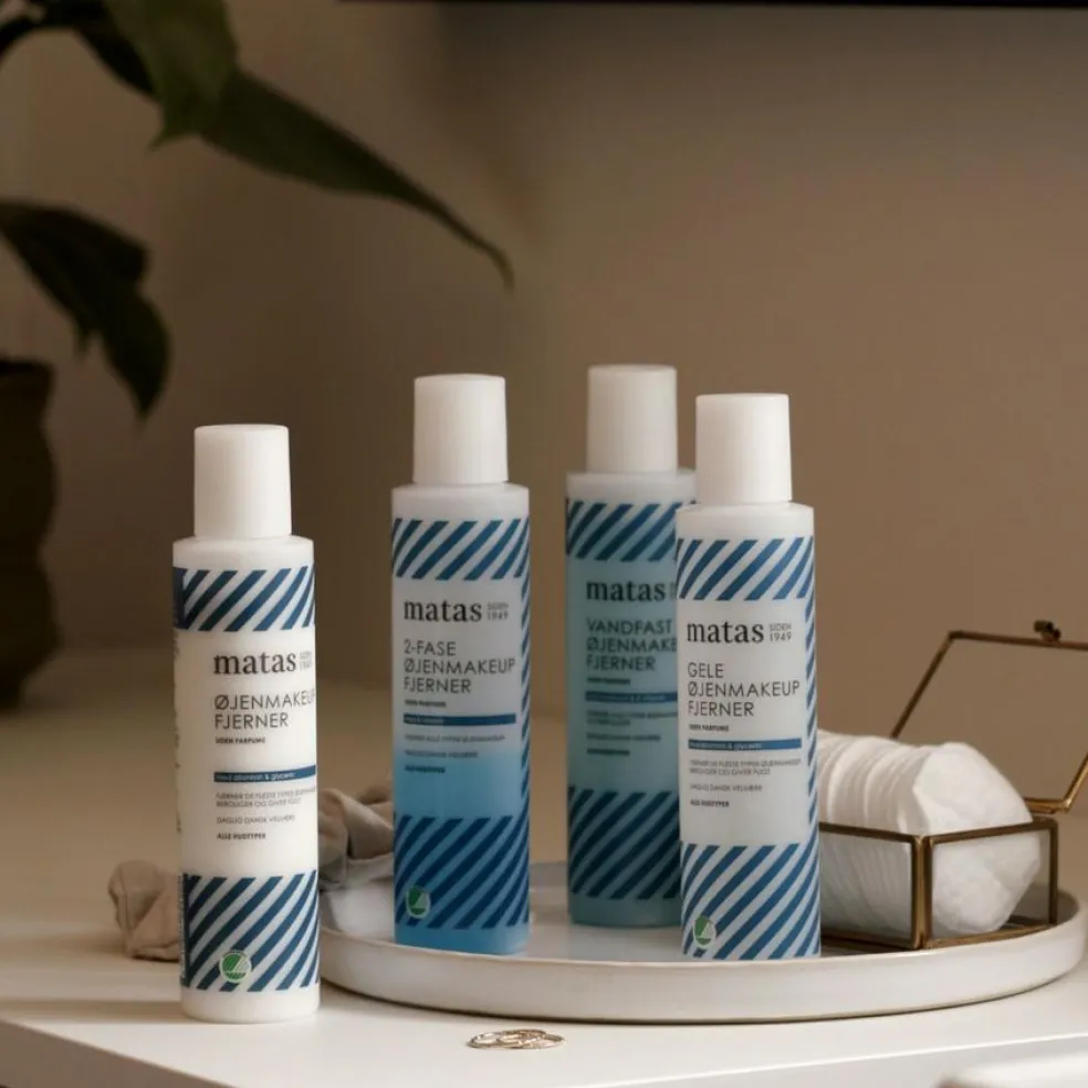 2-fase Øjenmakeupfjerner til Alle Hudtyper Uden Parfume