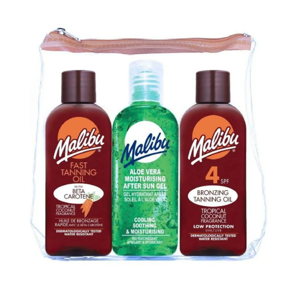 Fast Tanning Travel Essentials, SPF 4 Bronzing and Beta Carotene Oil, Sooth