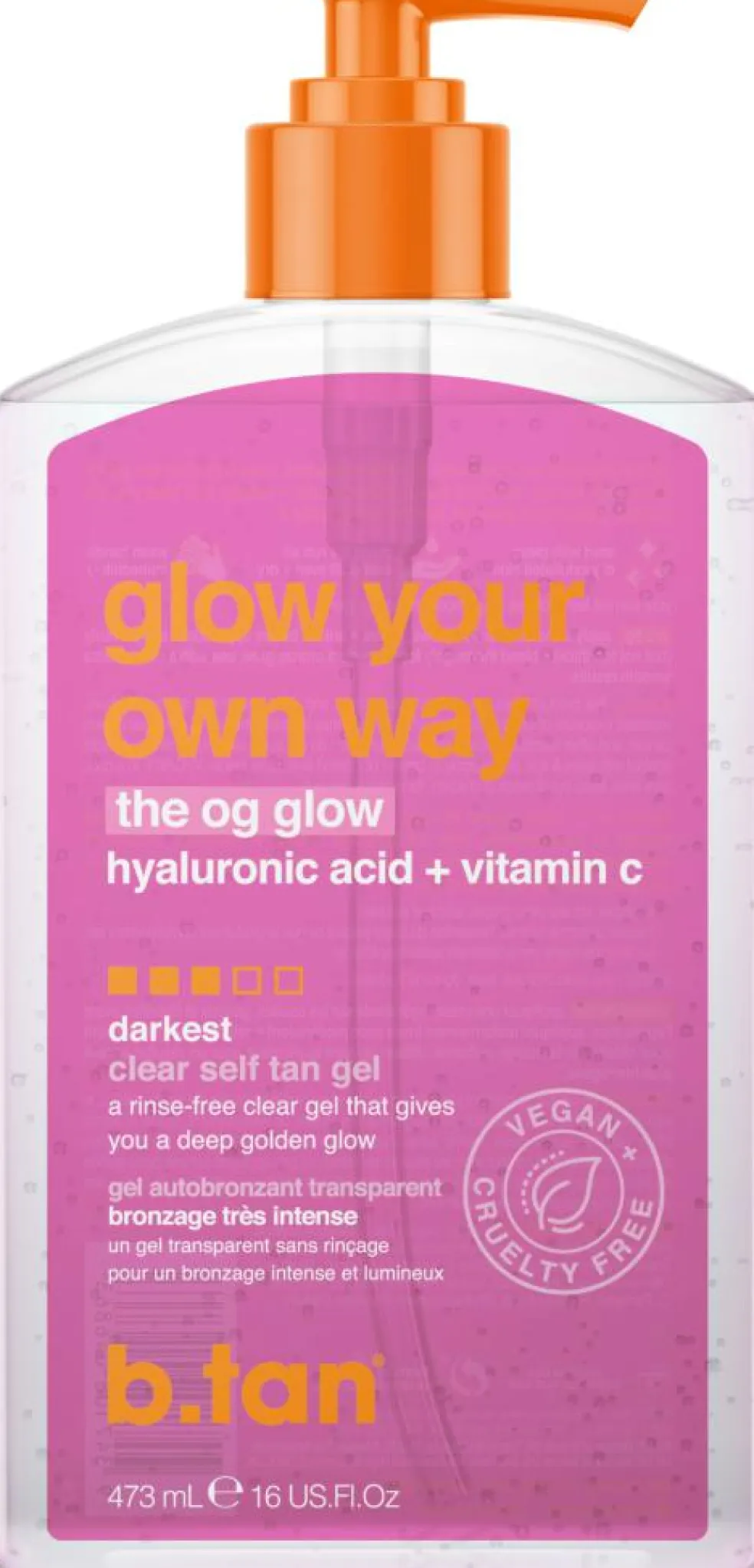 Glow Your Own Way Clear Self Tan Gel