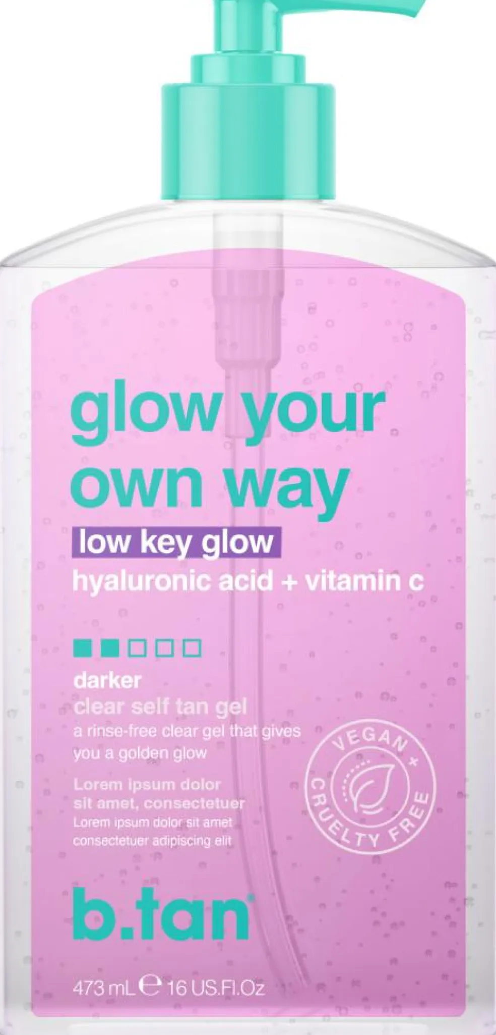 Glow Your Own Way Clear Self Tan Gel