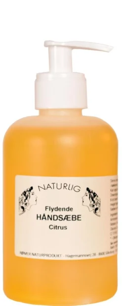 Håndsæbe Flydende Citrus m. pumpe