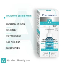 HYALURO-SENSIBIOTIC Intensivt fugtgivende serum