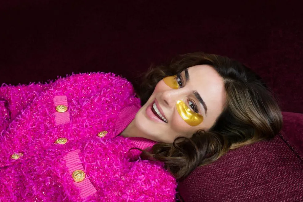 Hydra-Bright Gold Eye Mask