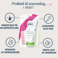 In Shower Hårfjerningscreme Tør Hud