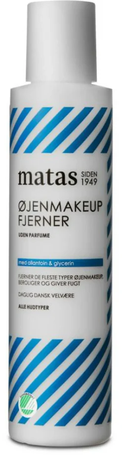 Øjenmakeupfjerner til Alle Hudtyper Uden Parfume