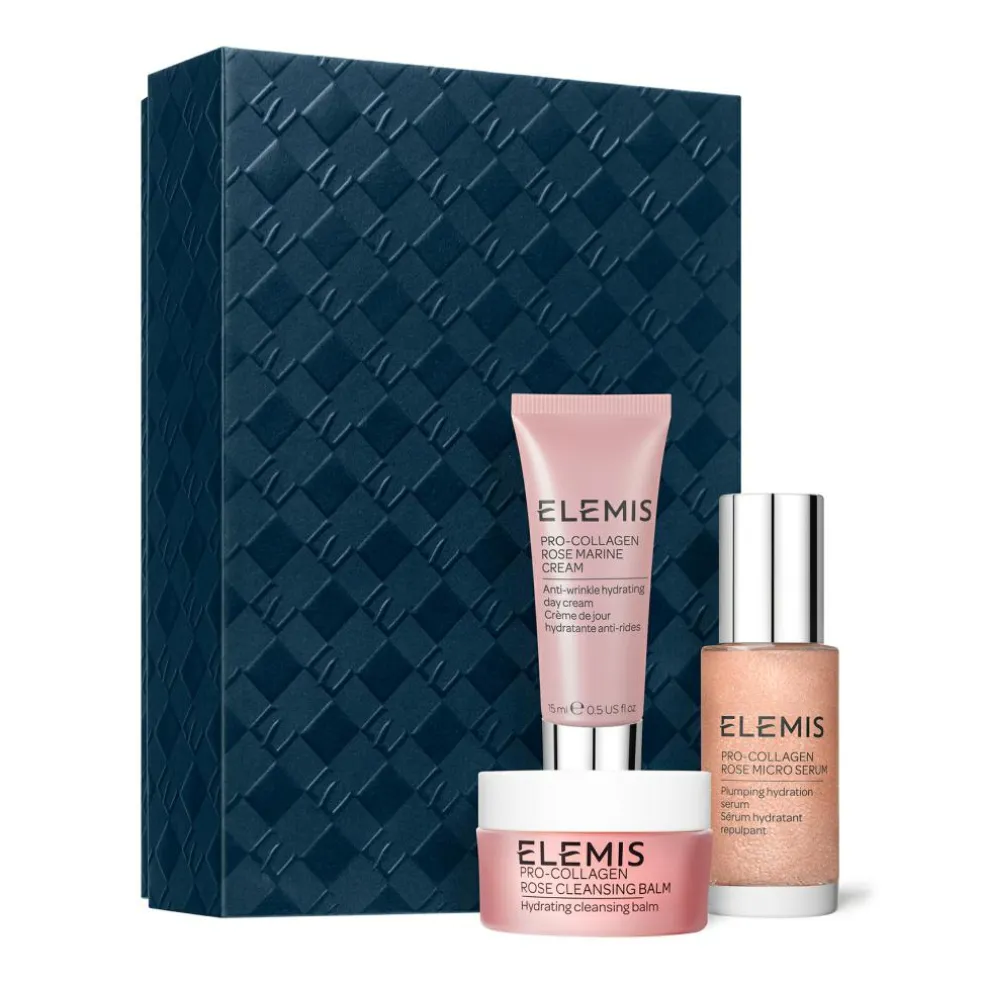 Kit: Plump-it-Up – Pro-Collagen Rose Plumping Routine