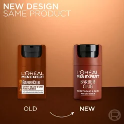 Men Expert, Barber Club, Moisturizer for face and beard