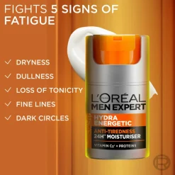 Men Expert Hydra Energetic Anti-Tiredness Moisturiser