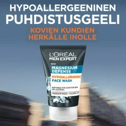 Men Expert Magnesium Defence Hypoallergenic Face Wash
