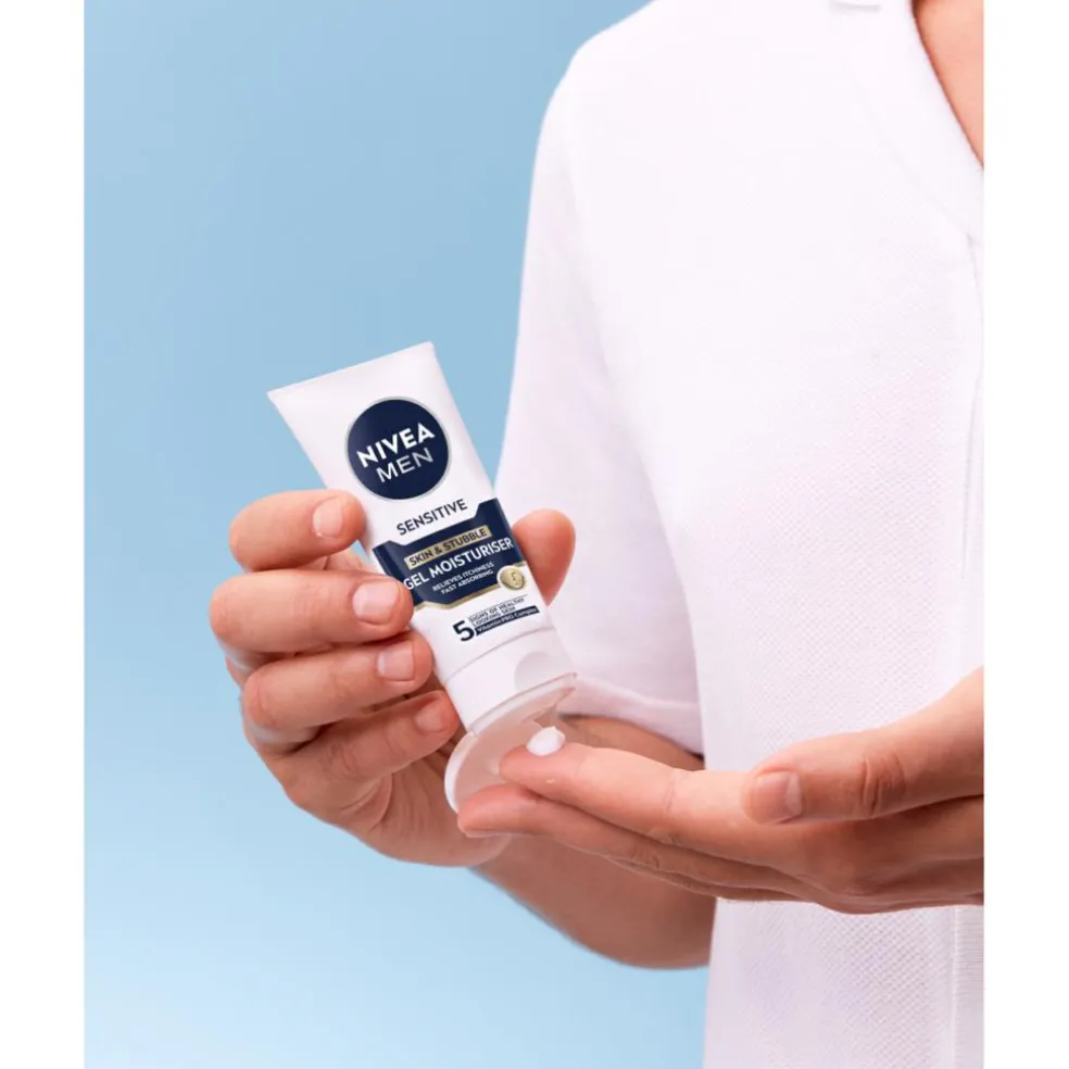 Men Sensitive Skin & Stubble Cream Gel
