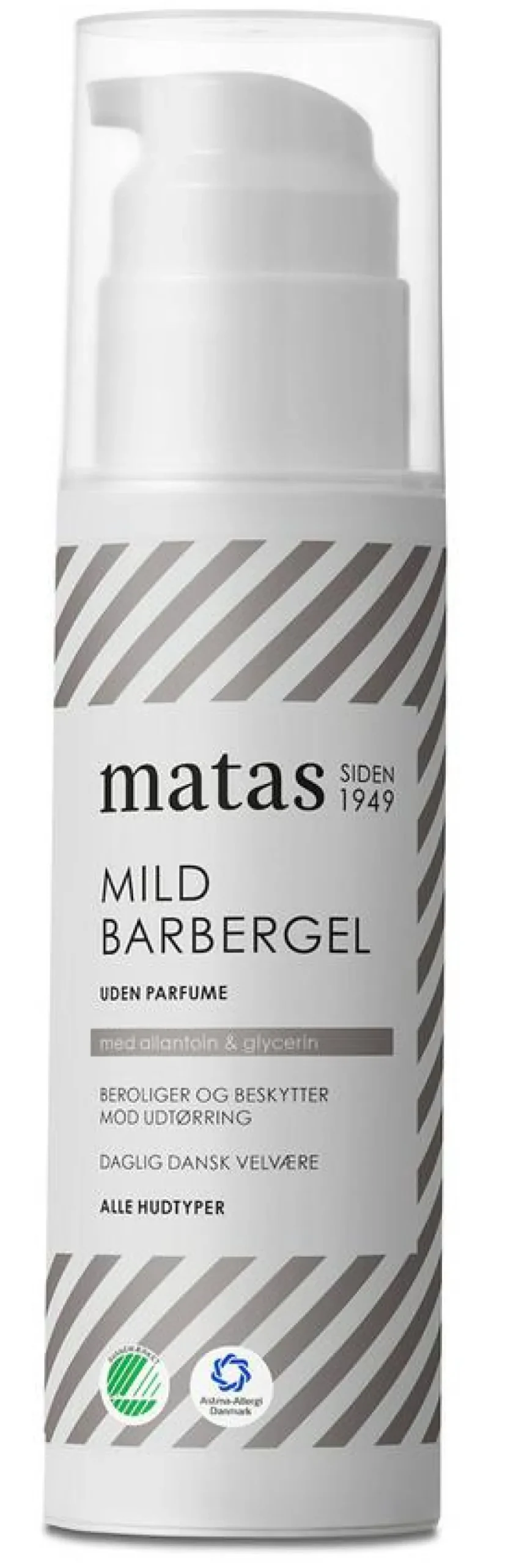 Mild Barbergel Uden Parfume