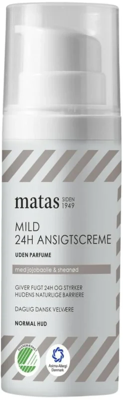Mild 24H Ansigtscreme til Normal Hud Uden Parfume