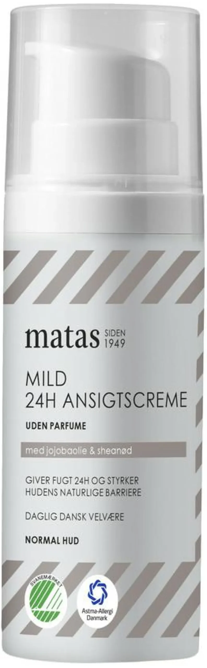 Mild 24H Ansigtscreme til Normal Hud Uden Parfume