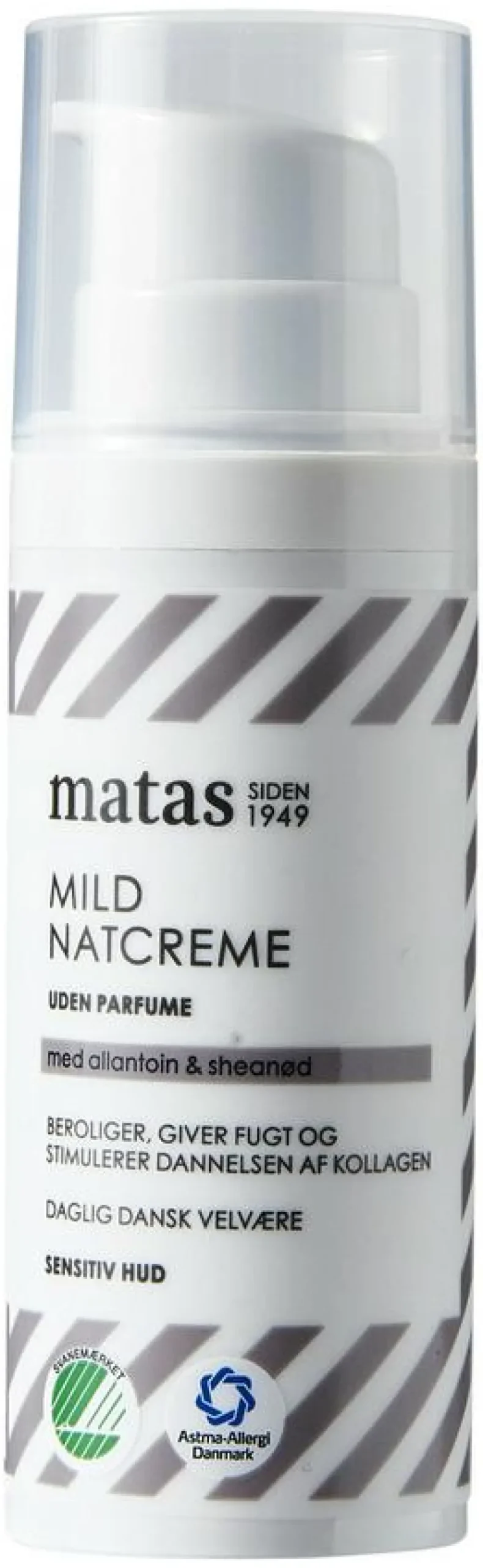 Mild Natcreme Uden Parfume