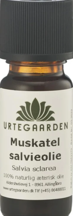 Muskatelsalvieolie Ren Æterisk Olie