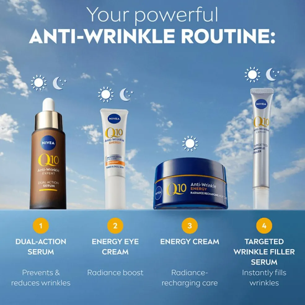 Nivea Q10+C Natcreme