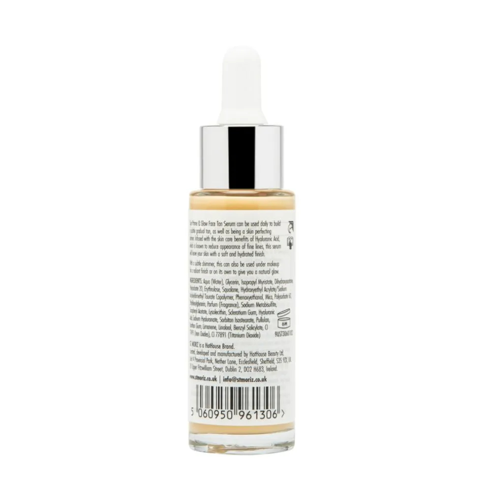 Prime & Glow Face Tan Serum Light