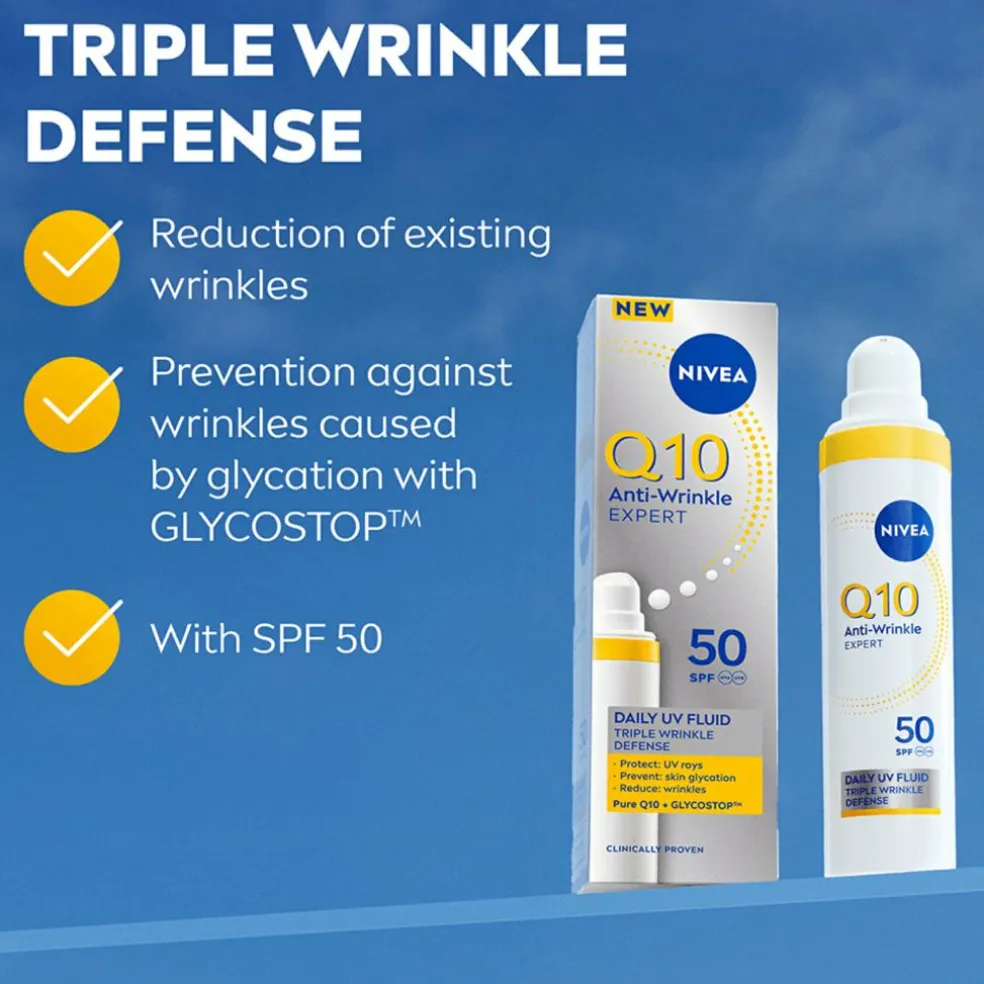 Q10 Anti-Wrinkle Expert Daily UV Fluid SPF50