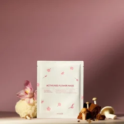 RED FLOWER ACTIVE MASK