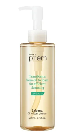 Safe Me Oil to Foam Cleanser