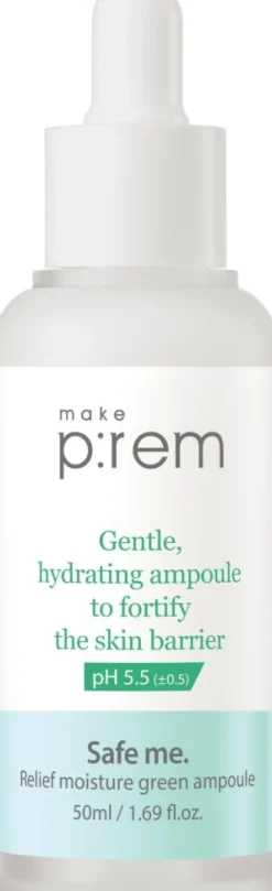 Safe me. Relief moisture green ampoule