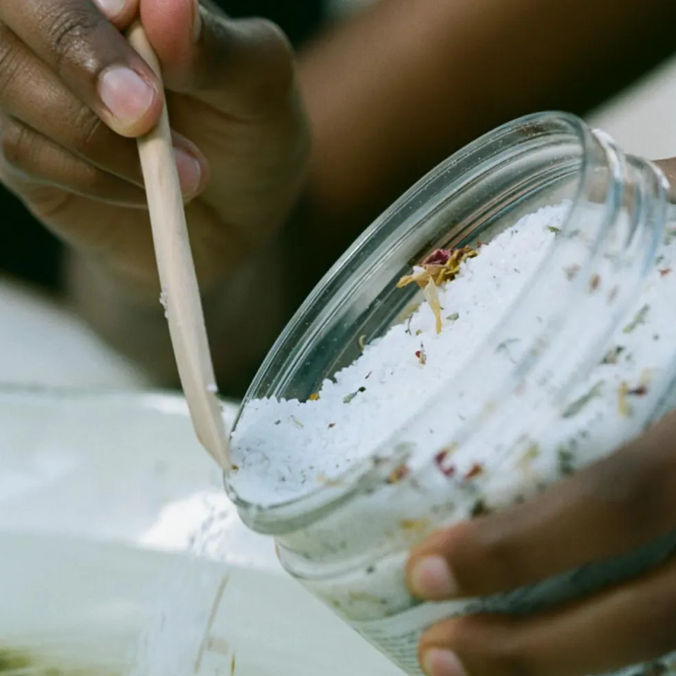 Sea Salt Bath Marigold/Orange/Geranium