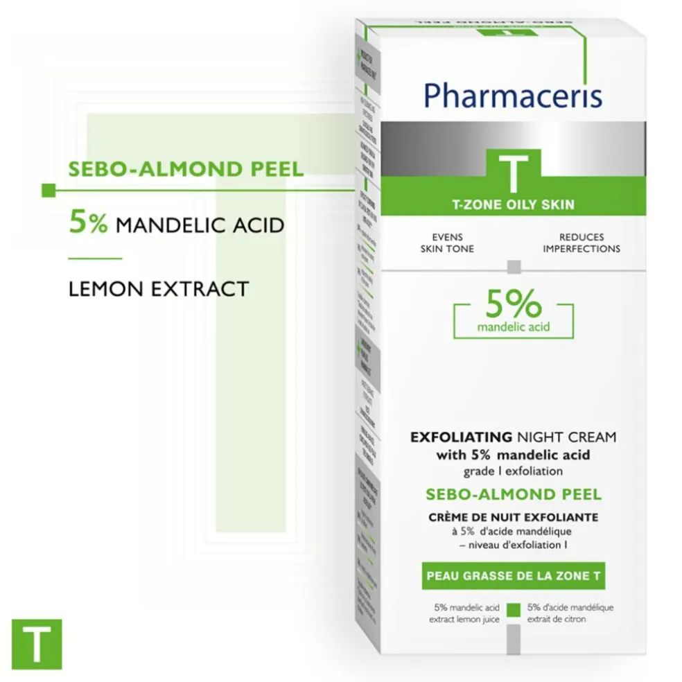 Sebo-Almond Peel 5% Mandelic Acid Exfoliating Night Cream