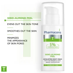 Sebo-Almond Peel 5% Mandelic Acid Exfoliating Night Cream