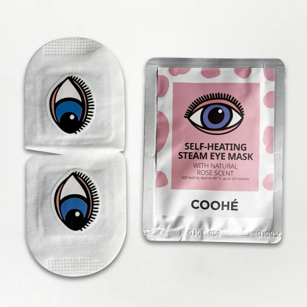 Self-heating Steam Eye Mask