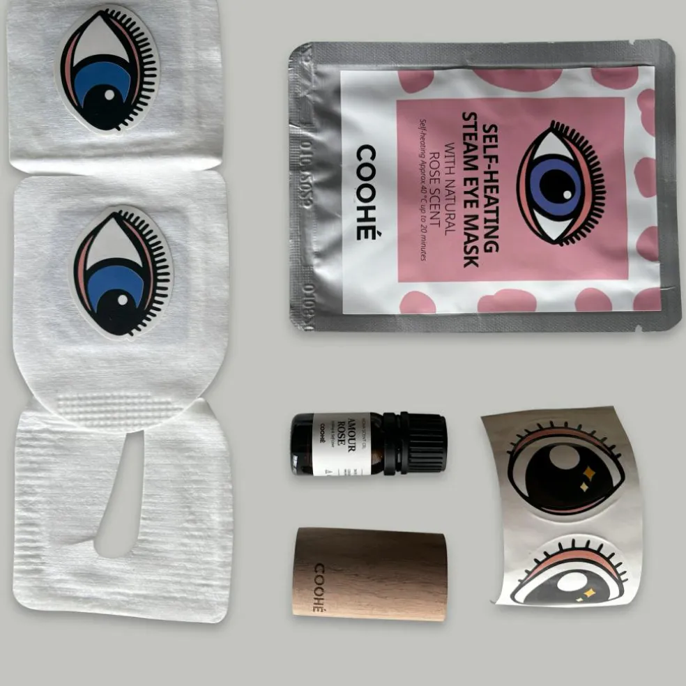 Self-heating Steam Eye Mask