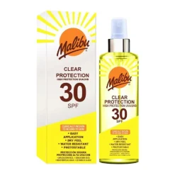 SPF 30 Clear Spray Sunscreen, High Protection, Dry Feel, Water Resistant Vi