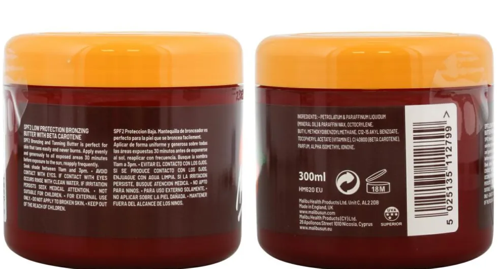 SPF 2 Fast Tanning Bronzing Butter