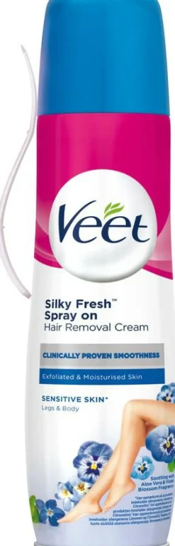 Spray-on hårfjerningscreme