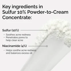 Sulfur 10% Powder-to-Cream Concentrate