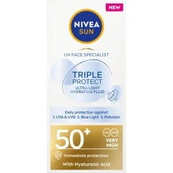 Sun UV Face Triple Protect Fluid SPF 50+